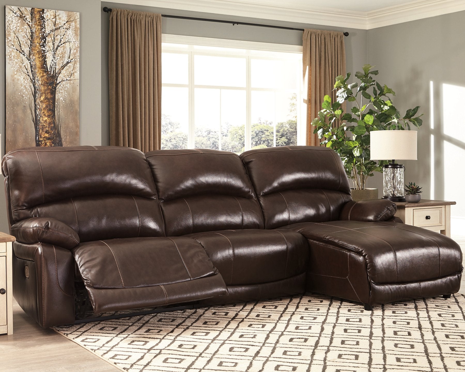 Ashley furniture store hallstrung sectional