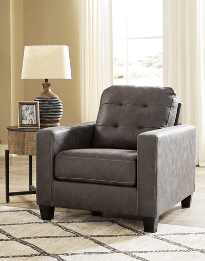 91501 VENALDI - GUNMETAL - Dream Furniture Outlet