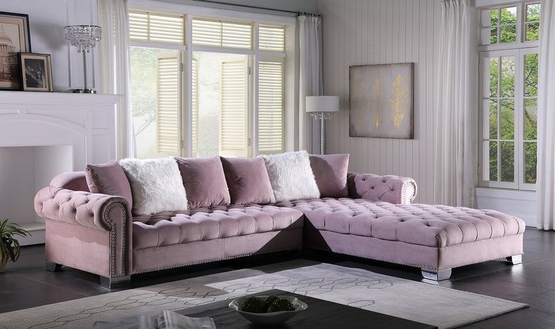 Kylie Velvet Sectional