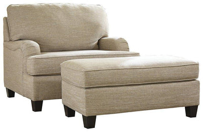 Almanza Signature Design 2-Piece Chair & Ottoman Set image