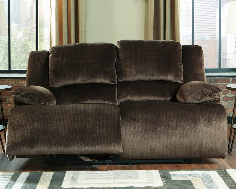 Clonmel Signature Design by Ashley Reclining Power Loveseat image