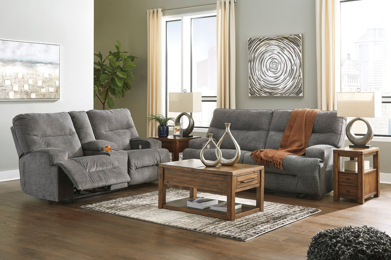 Coombs - Charcoal - Dream Furniture Outlet