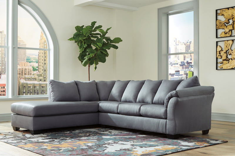 Darcy deals black sectional