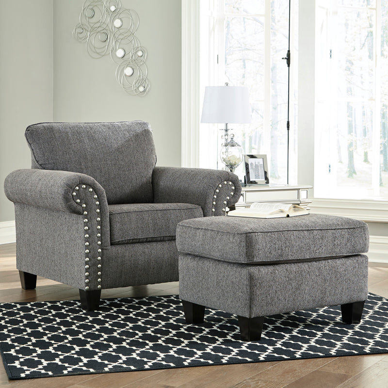 78701 AGLENO CHARCOAL - Dream Furniture Outlet