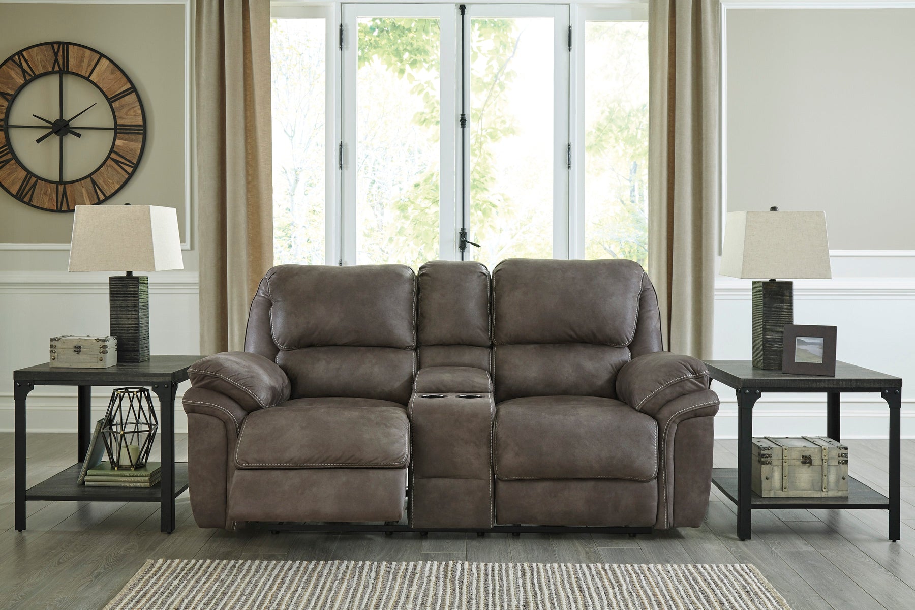 Trementon graphite shop reclining sofa