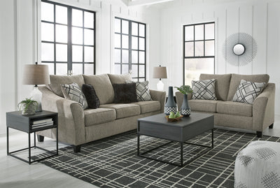 86904 BARNESLEY PLATINUM - Dream Furniture Outlet