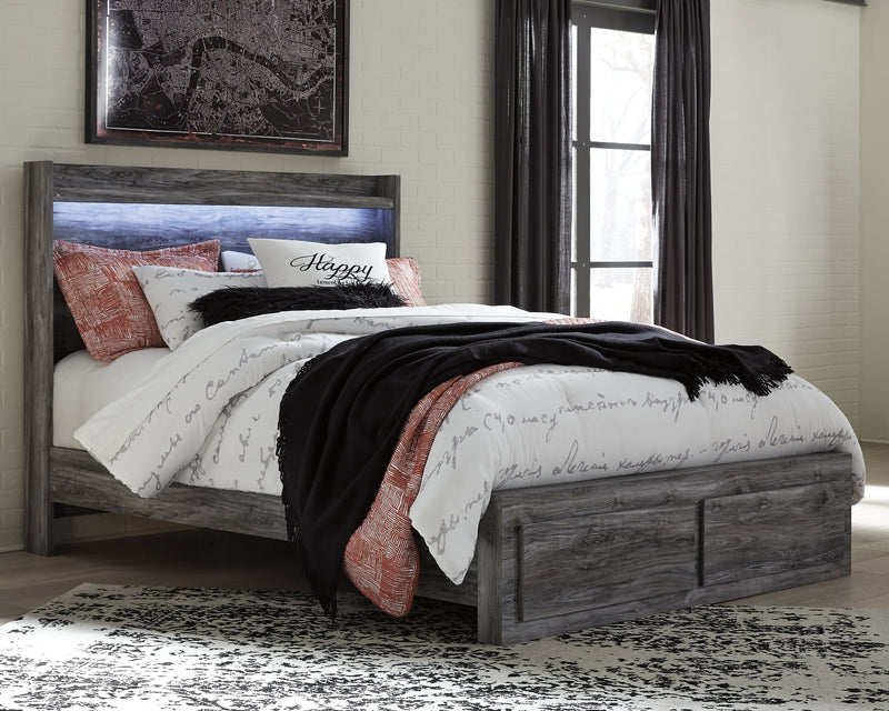 Baystorm Signature Design by Ashley Bed with 2 Storage Drawers image