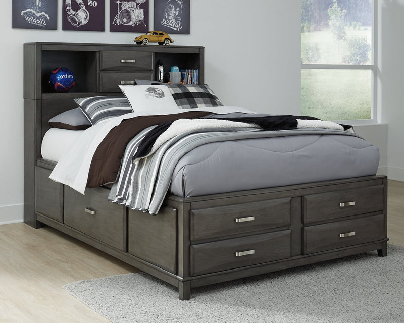 Caitbrook Signature Design by Ashley Bed with 7 Storage Drawers image