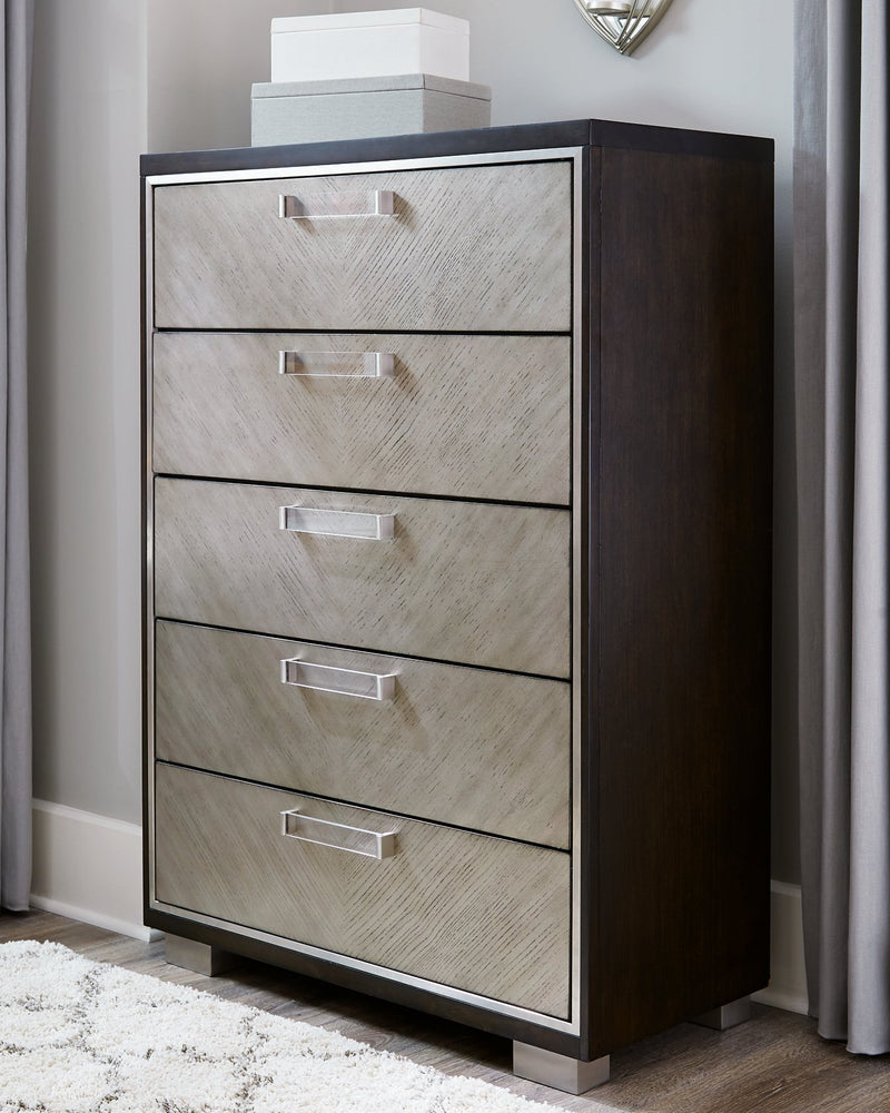 Maretto Signature Design by Ashley Five Drawer Chest image