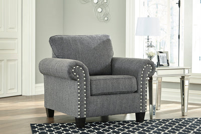 78701 AGLENO CHARCOAL - Dream Furniture Outlet