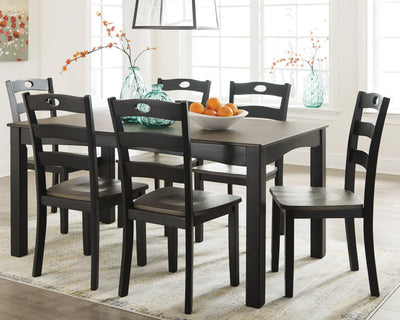 Froshburg Signature Design by Ashley Dining Table Set of 7 image