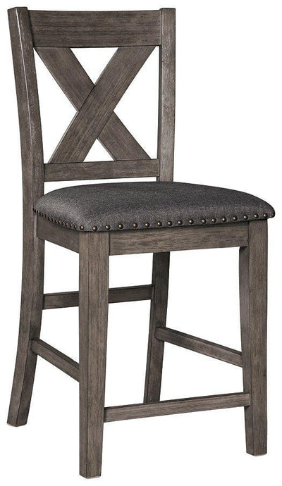 Caitbrook Signature Design by Ashley Upholstered Barstool 1CN image