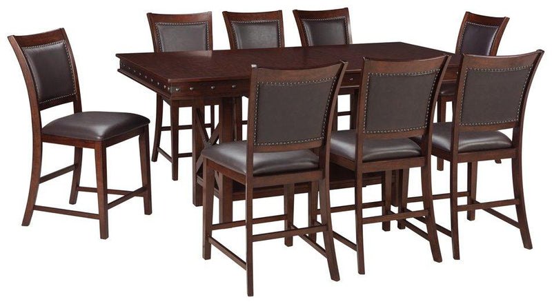 Collenburg counter outlet height dining set