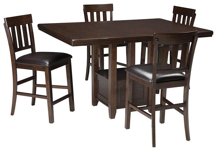 Haddigan Signature Design Counter Height 5-Piece Dining Room Set image