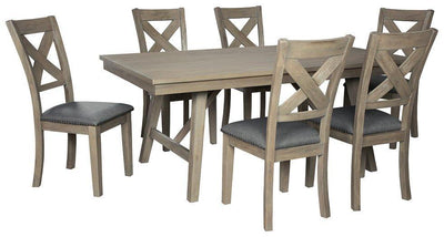 Aldwin Signature Design 7-Piece Dining Room Package image