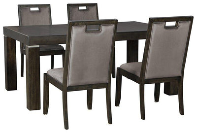 Hyndell Signature Design 5-Piece Dining Room Set image