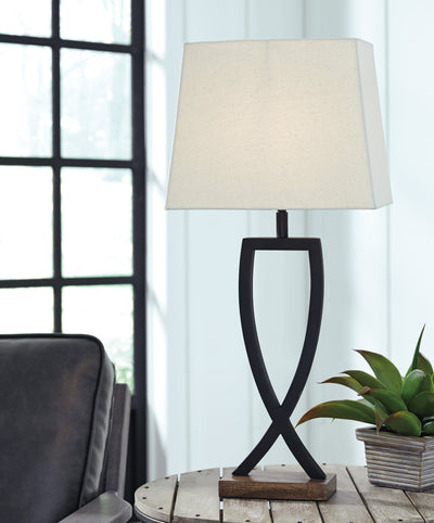 Makara Table Lamp (Set of 2) - Dream Furniture Outlet