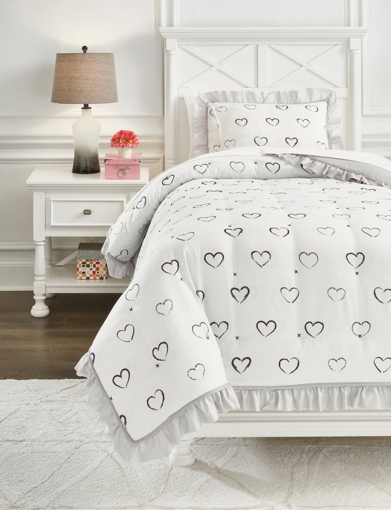 Hartlen Twin Comforter Set - Dream Furniture Outlet