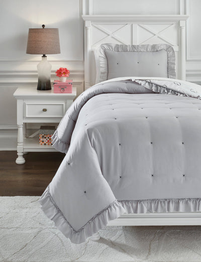 Hartlen Twin Comforter Set - Dream Furniture Outlet