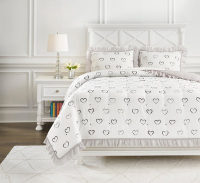 Hartlen Twin Comforter Set - Dream Furniture Outlet