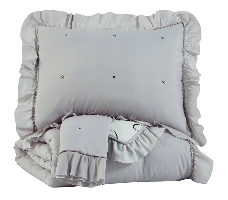 Hartlen Twin Comforter Set - Dream Furniture Outlet