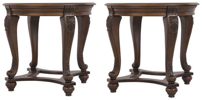 Norcastle Signature Design 2-Piece End Table Set image