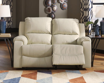 Rackingburg Signature Design by Ashley Reclining Power Loveseat image