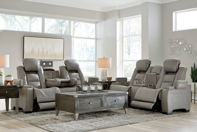 The Man-Den - Gray - Dream Furniture Outlet