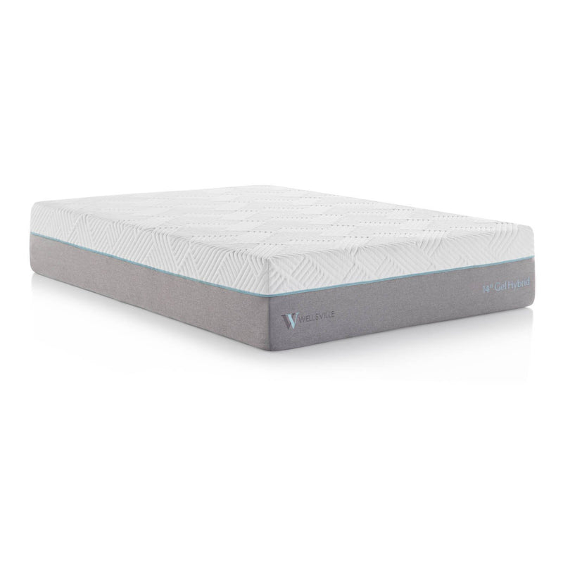 Wellsville 14" Gel Memory Foam Hybrid Mattress