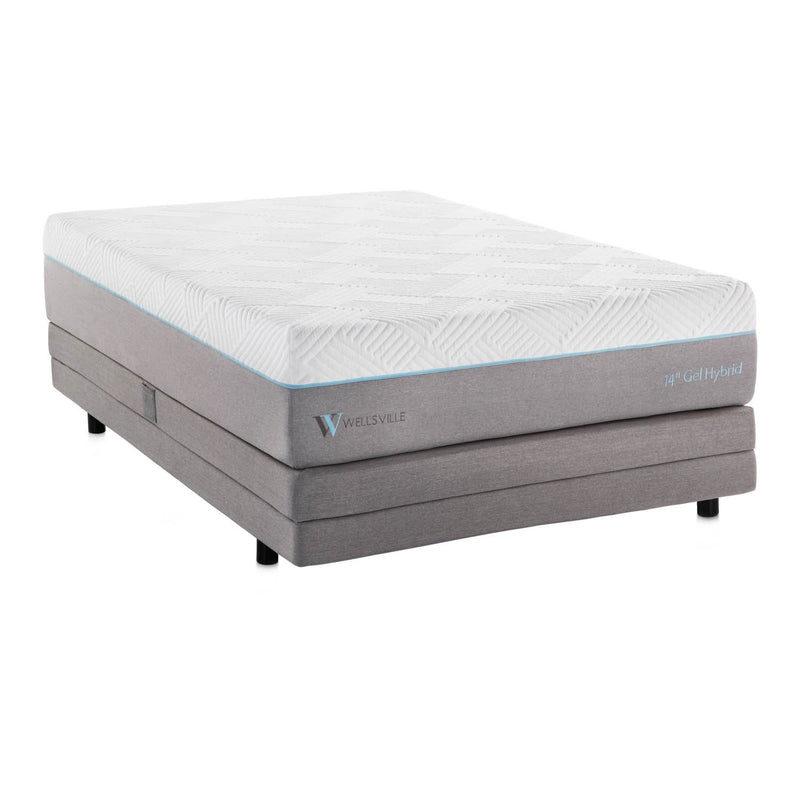 Wellsville 14" Gel Memory Foam Hybrid Mattress