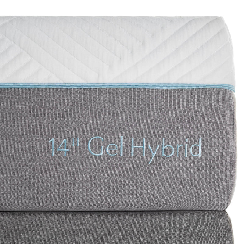 Wellsville 14" Gel Memory Foam Hybrid Mattress