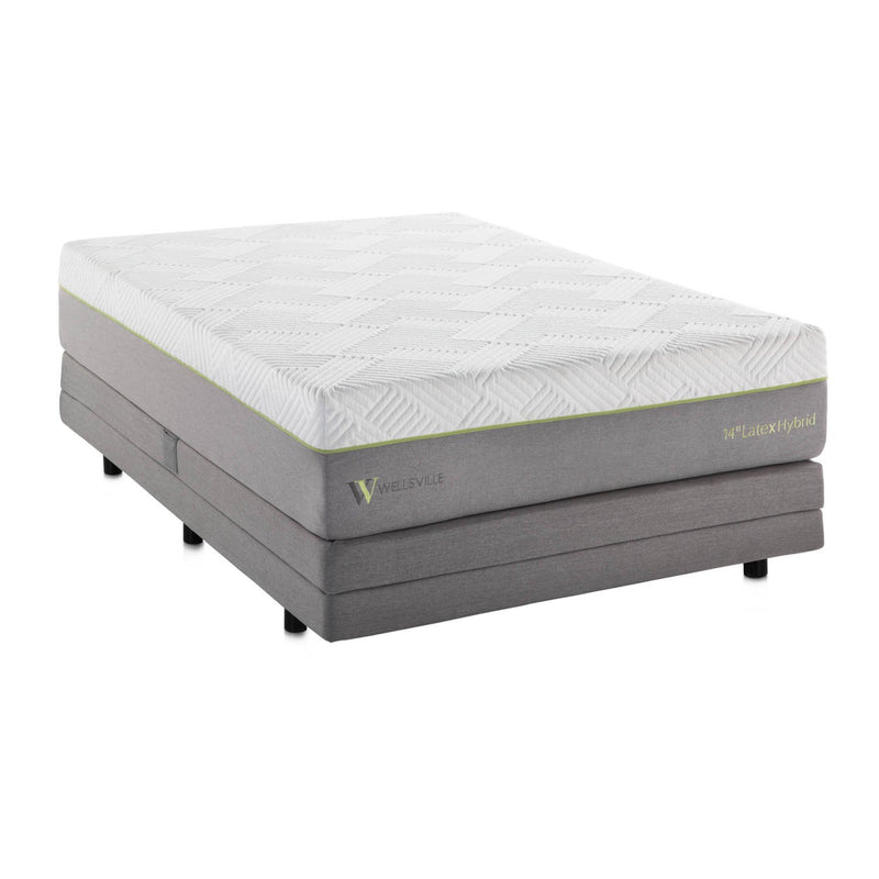 Wellsville 14" Latex Hybrid Mattress