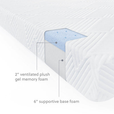 Wellsville 8" Gel Foam Mattress