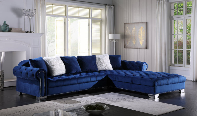 Kylie Velvet Sectional