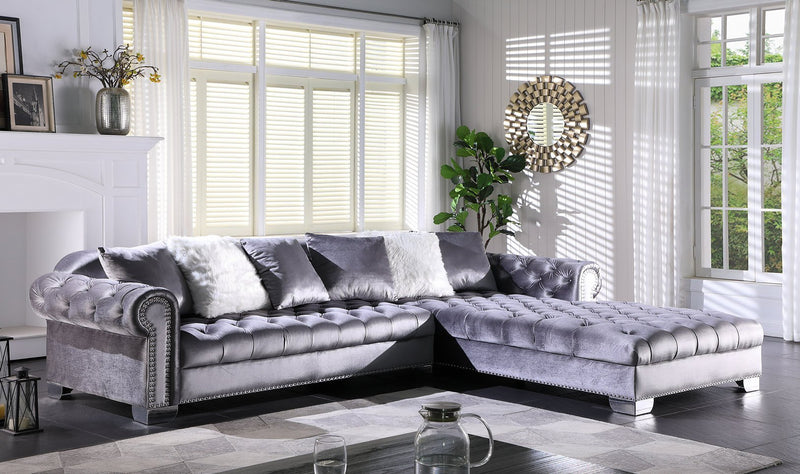 Kylie Velvet Sectional